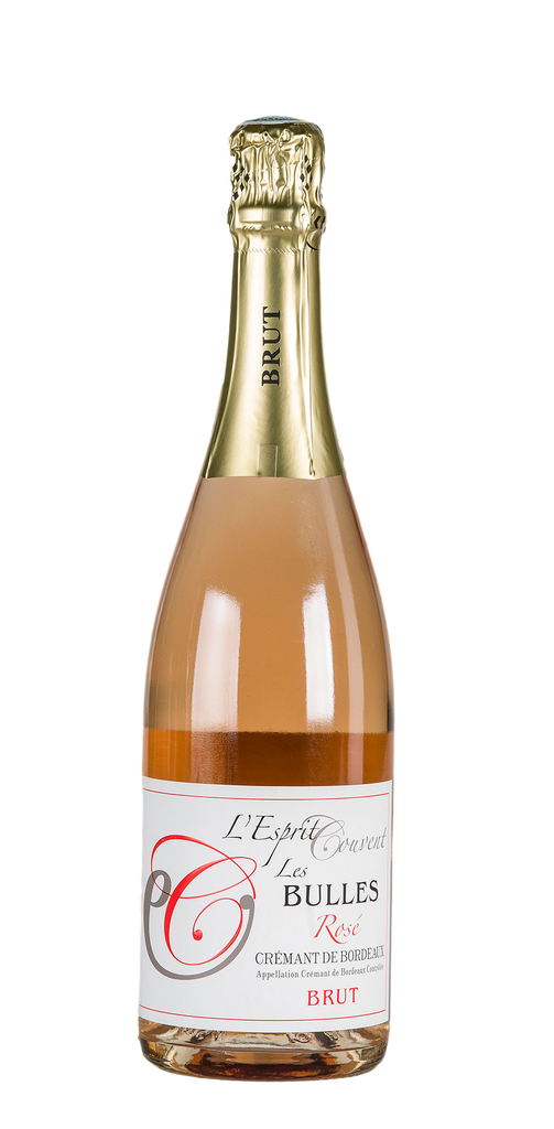L’Esprit Couvent Crémant de Bordeaux Les Bulles Brut Rosé - 75cl