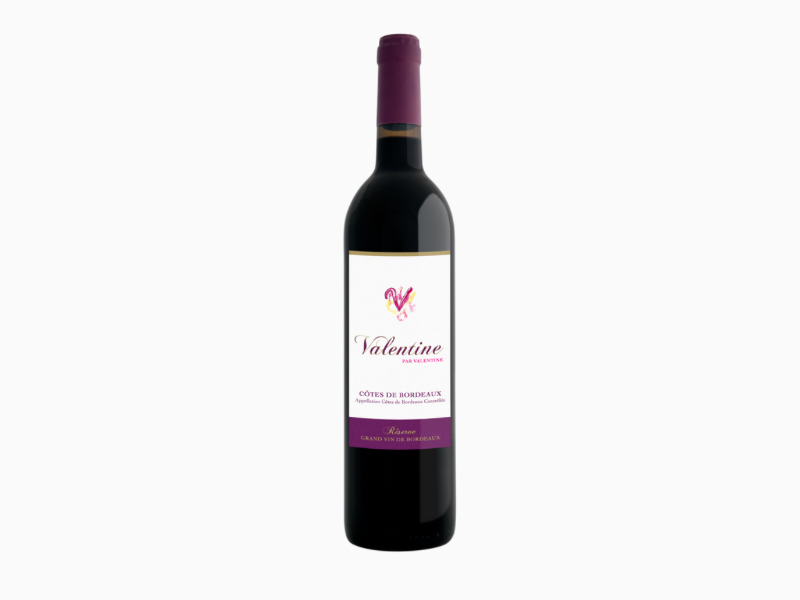 Valentine par Valentine Côtes de Bordeaux Rouge 2022 - 75cl